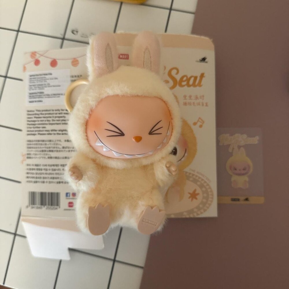 Sisi Labubu from Pop Mart have a seat series,...